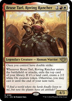 Magic: The Gathering - Outlaws of Thunder Junction - Bruse Tarl, Roving Rancher - Normal - Anime Card Craze