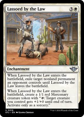 Magic: The Gathering - Outlaws of Thunder Junction - Lassoed by the Law - Normal - Anime Card Craze