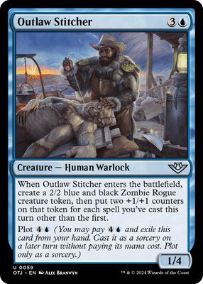 Magic: The Gathering - Outlaws of Thunder Junction - Outlaw Stitcher - Normal - Anime Card Craze