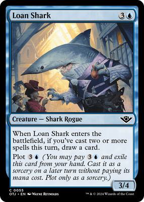 Magic: The Gathering - Outlaws of Thunder Junction - Loan Shark - Foil - Anime Card Craze