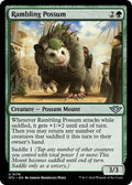 Magic: The Gathering - Outlaws of Thunder Junction - Rambling Possum - Normal - Anime Card Craze