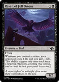 Magic: The Gathering - Outlaws of Thunder Junction - Raven of Fell Omens - Foil - Anime Card Craze