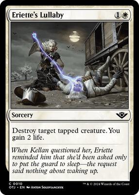 Magic: The Gathering - Outlaws of Thunder Junction - Eriette's Lullaby - Foil - Anime Card Craze