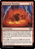 Magic: The Gathering - Outlaws of Thunder Junction - Brimstone Roundup - Foil - Anime Card Craze