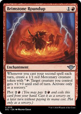 Magic: The Gathering - Outlaws of Thunder Junction - Brimstone Roundup - Normal - Anime Card Craze