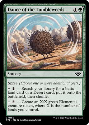 Magic: The Gathering - Outlaws of Thunder Junction - Dance of the Tumbleweeds - Normal - Anime Card Craze