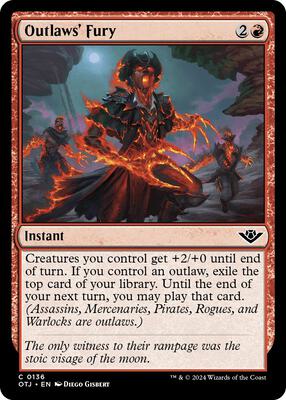 Magic: The Gathering - Outlaws of Thunder Junction - Outlaws' Fury - Normal - Anime Card Craze