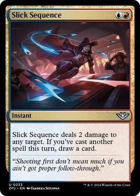 Magic: The Gathering - Outlaws of Thunder Junction - Slick Sequence - Normal - Anime Card Craze