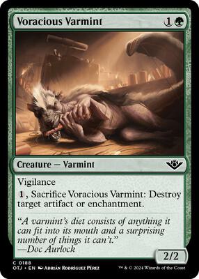 Magic: The Gathering - Outlaws of Thunder Junction - Voracious Varmint - Normal - Anime Card Craze