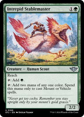 Magic: The Gathering - Outlaws of Thunder Junction - Intrepid Stablemaster - Normal - Anime Card Craze