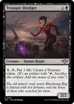 Magic: The Gathering - Outlaws of Thunder Junction - Treasure Dredger - Normal - Anime Card Craze