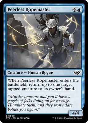 Magic: The Gathering - Outlaws of Thunder Junction - Peerless Ropemaster - Normal - Anime Card Craze