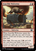 Magic: The Gathering - Outlaws of Thunder Junction - Irascible Wolverine - Foil - Anime Card Craze