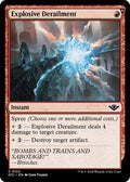 Magic: The Gathering - Outlaws of Thunder Junction - Explosive Derailment - Normal - Anime Card Craze