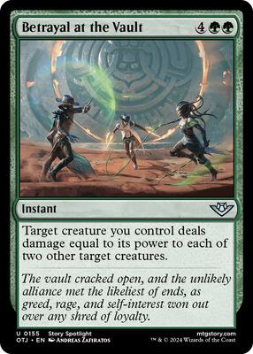 Magic: The Gathering - Outlaws of Thunder Junction - Betrayal at the Vault - Foil - Anime Card Craze