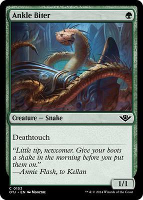 Magic: The Gathering - Outlaws of Thunder Junction - Ankle Biter - Normal - Anime Card Craze