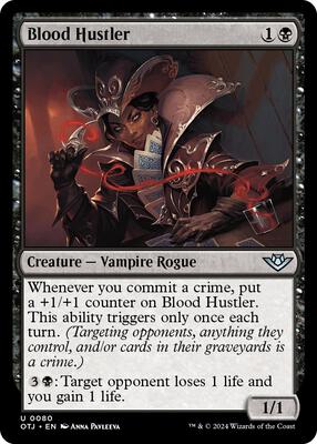 Magic: The Gathering - Outlaws of Thunder Junction - Blood Hustler - Normal - Anime Card Craze