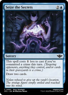 Magic: The Gathering - Outlaws of Thunder Junction - Seize the Secrets - Foil - Anime Card Craze