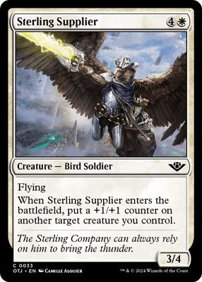 Magic: The Gathering - Outlaws of Thunder Junction - Sterling Supplier - Normal - Anime Card Craze