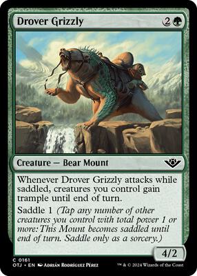 Magic: The Gathering - Outlaws of Thunder Junction - Drover Grizzly - Normal - Anime Card Craze