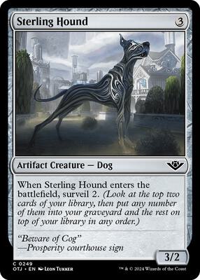 Magic: The Gathering - Outlaws of Thunder Junction - Sterling Hound - Normal - Anime Card Craze