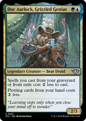Magic: The Gathering - Outlaws of Thunder Junction - Doc Aurlock, Grizzled Genius - Normal - Anime Card Craze