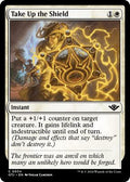 Magic: The Gathering - Outlaws of Thunder Junction - Take Up the Shield - Foil - Anime Card Craze