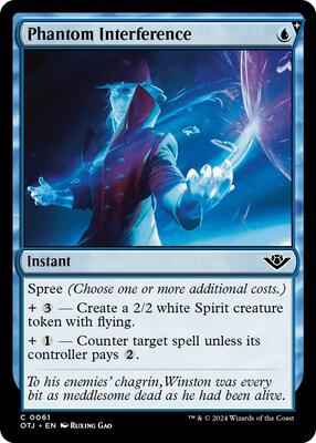 Magic: The Gathering - Outlaws of Thunder Junction - Phantom Interference - Normal