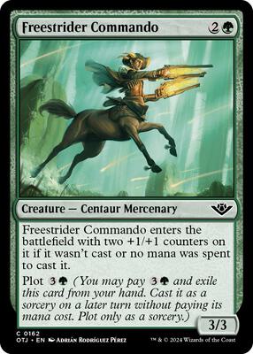 Magic: The Gathering - Outlaws of Thunder Junction - Freestrider Commando - Normal - Anime Card Craze