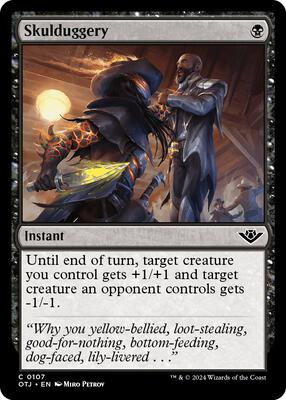 Magic: The Gathering - Outlaws of Thunder Junction - Skulduggery - Normal - Anime Card Craze