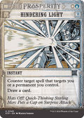 Magic: The Gathering - Outlaws of Thunder Junction: Breaking News - Hindering Light - Normal - Anime Card Craze