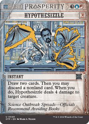 Magic: The Gathering - Outlaws of Thunder Junction: Breaking News - Hypothesizzle - Normal - Anime Card Craze