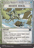 Magic: The Gathering - Outlaws of Thunder Junction: Breaking News - Decisive Denial - Foil - Anime Card Craze