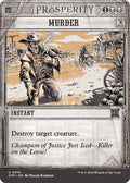 Magic: The Gathering - Outlaws of Thunder Junction: Breaking News - Murder - Normal - Anime Card Craze