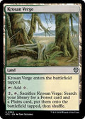 Magic: The Gathering - Commander: Outlaws of Thunder Junction - Krosan Verge - Normal - Anime Card Craze