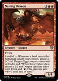 Magic: The Gathering - Commander: Outlaws of Thunder Junction - Nesting Dragon - Normal - Anime Card Craze
