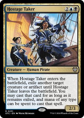 Magic: The Gathering - Commander: Outlaws of Thunder Junction - Hostage Taker - Normal - Anime Card Craze