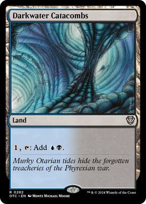 Magic: The Gathering - Commander: Outlaws of Thunder Junction - Darkwater Catacombs - Normal - Anime Card Craze