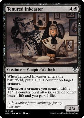 Magic: The Gathering - Commander: Outlaws of Thunder Junction - Tenured Inkcaster - Normal - Anime Card Craze