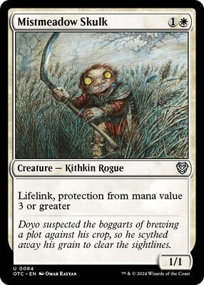 Magic: The Gathering - Commander: Outlaws of Thunder Junction - Mistmeadow Skulk - Normal - Anime Card Craze