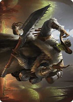 Magic: The Gathering - Art Series: Outlaws of Thunder Junction - Hardbristle Bandit Art Card - Normal - Anime Card Craze