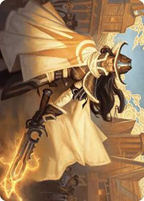 Magic: The Gathering - Art Series: Outlaws of Thunder Junction - Omenport Vigilante Art Card - Normal - Anime Card Craze