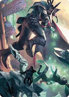 Magic: The Gathering - Art Series: Outlaws of Thunder Junction - Metamorphic Blast Art Card - Normal - Anime Card Craze