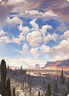 Magic: The Gathering - Art Series: Outlaws of Thunder Junction - Plains Art Card - Normal - Anime Card Craze