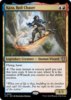 Magic: The Gathering - Commander: Outlaws of Thunder Junction - Kaza, Roil Chaser - Normal - Anime Card Craze