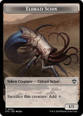 Magic: The Gathering - Commander: Outlaws of Thunder Junction - Eldrazi Scion // Manifest Double-Sided Token - Normal - Anime Card Craze