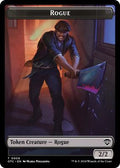 Magic: The Gathering - Commander: Outlaws of Thunder Junction - Rogue // The Monarch Double-Sided Token - Normal - Anime Card Craze