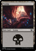 Magic: The Gathering - Outlaws of Thunder Junction - Swamp (0281) - Foil - Anime Card Craze
