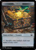 Magic: The Gathering - Outlaws of Thunder Junction - Treasure // Plot Double-Sided Token - Normal - Anime Card Craze