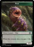 Magic: The Gathering - Outlaws of Thunder Junction: Breaking News - Pest Token - Normal - Anime Card Craze